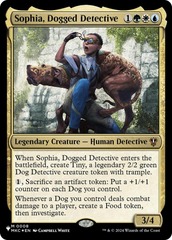 Sophia, Dogged Detective (MKC)